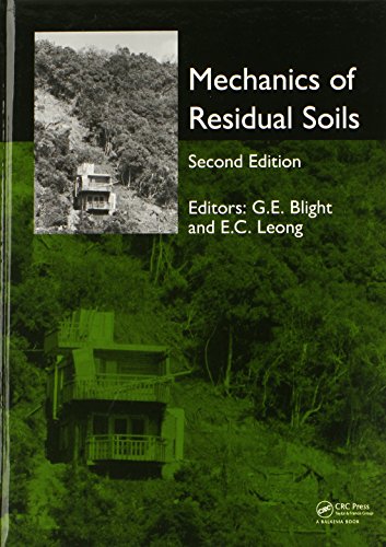 Stock image for Mechanics of Residual Soils for sale by Books Puddle