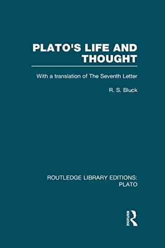 Stock image for Plato's Life and Thought (RLE: Plato): With a Translation of the Seventh Letter (Routledge Library Editions: Plato) for sale by Chiron Media