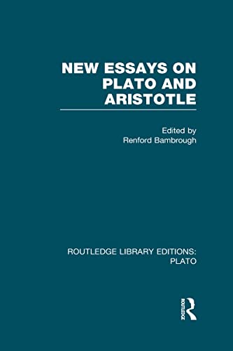 Stock image for New Essays on Plato and Aristotle for sale by Blackwell's