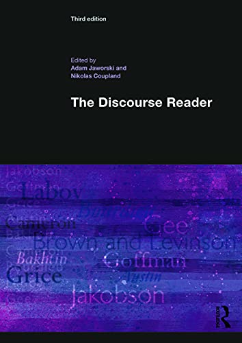 Stock image for The Discourse Reader for sale by Better World Books Ltd