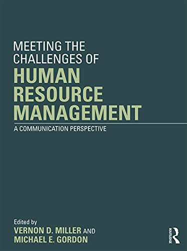 Imagen de archivo de Meeting the Challenge of Human Resource Management a la venta por Blackwell's