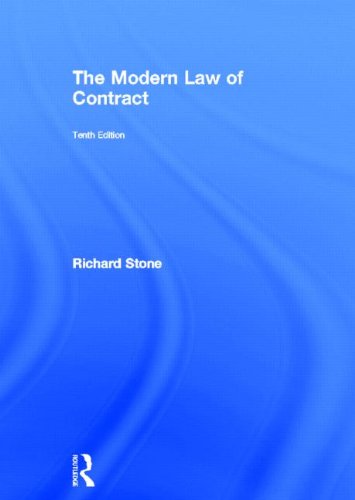 9780415630948: The Modern Law of Contract