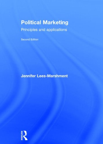 9780415632089: Political Marketing: Principles and Applications