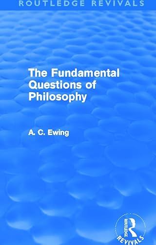 Imagen de archivo de The Fundamental Questions of Philosophy (Routledge Revivals) a la venta por Chiron Media