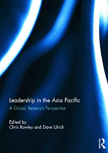 Beispielbild fr Leadership in the Asia Pacific: A Global Research Perspective zum Verkauf von Chiron Media