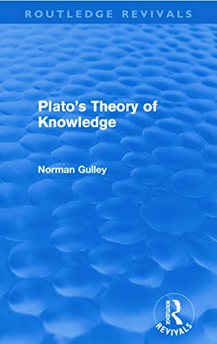 Beispielbild fr Plato's Theory of Knowledge zum Verkauf von Blackwell's