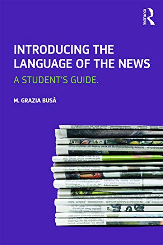 Stock image for Introducing the Language of the News for sale by Blackwell's