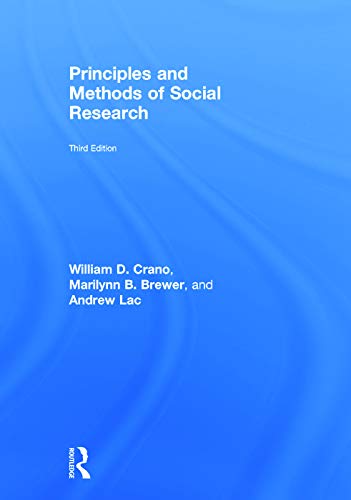 Imagen de archivo de Principles and Methods of Social Research a la venta por Chiron Media