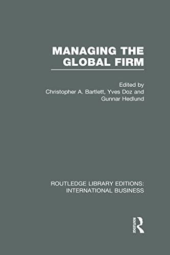 9780415639187: Managing the Global Firm (RLE International Business)