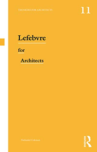 Beispielbild fr Lefebvre for Architects zum Verkauf von Blackwell's