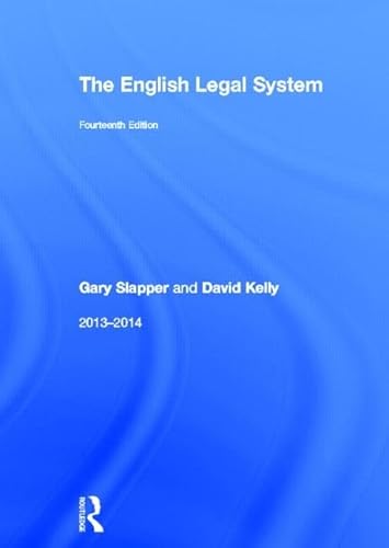 9780415639996: The English Legal System: 2013-2014