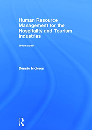 9780415642118: Human Resource Management for the Hospitality and Tourism Industries