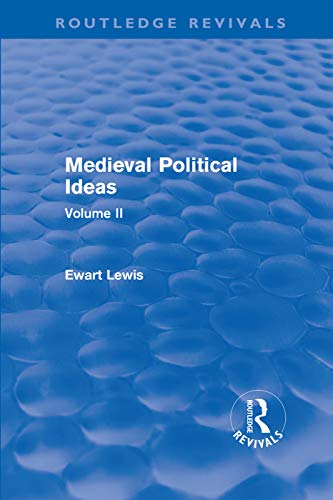 Imagen de archivo de 2: Medieval Political Ideas: Volume 2 (Routledge Revivals) a la venta por Chiron Media