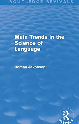 9780415642521: Main Trends in the Science of Language (Routledge Revivals)