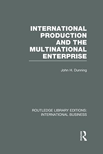Stock image for International Production and the Multinational Enterprise (RLE International Business) (Routledge Library Editions: International Business) for sale by Chiron Media