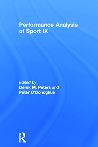 Imagen de archivo de Performance Analysis of Sport IX a la venta por Chiron Media