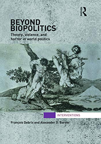 Imagen de archivo de Beyond Biopolitics a la venta por Blackwell's