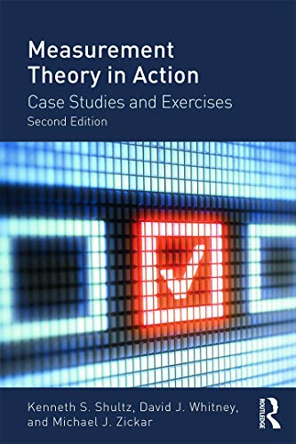 Beispielbild fr Measurement Theory in Action: Case Studies and Exercises, Second Edition zum Verkauf von BooksRun