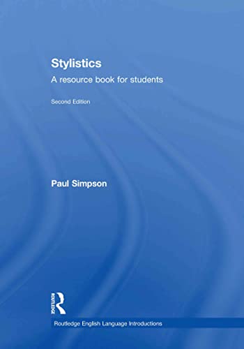 9780415644969: STYLISTICS: A Resource Book for Students (Routledge English Language Introductions)