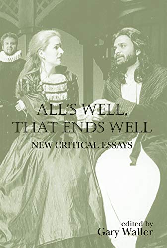 Imagen de archivo de All's Well, That Ends Well (Shakespeare Criticism) a la venta por Chiron Media