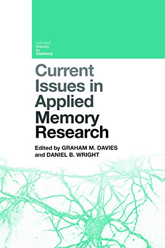 Stock image for Current Issues in Applied Memory Research for sale by Blackwell's