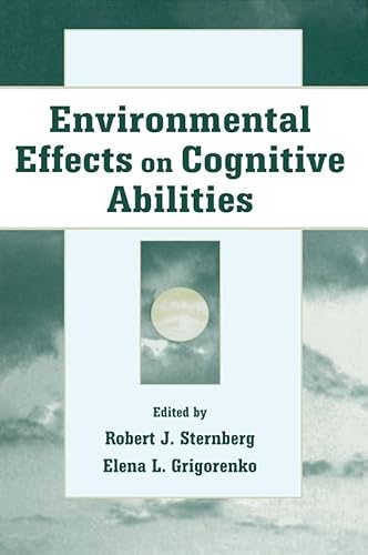 Imagen de archivo de Environmental Effects on Cognitive Abilities a la venta por Blackwell's