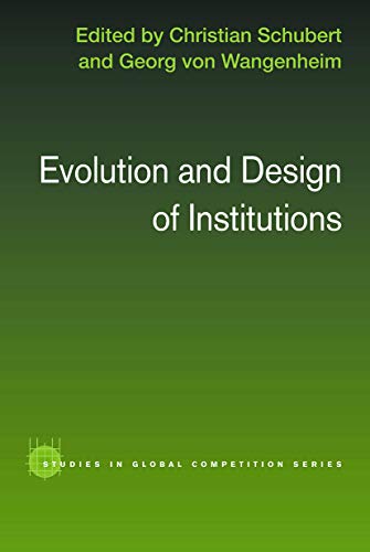 Beispielbild fr Evolution and Design of Institutions zum Verkauf von Blackwell's