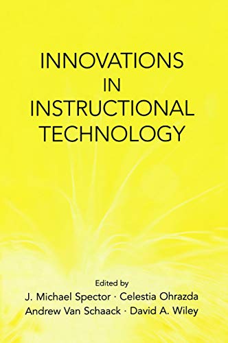 Beispielbild fr Innovations in Instructional Technology: Essays in Honor of M. David Merrill zum Verkauf von THE SAINT BOOKSTORE