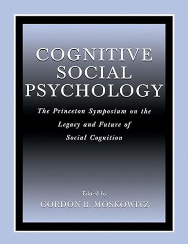 Stock image for Cognitive Social Psychology for sale by Blackwell's