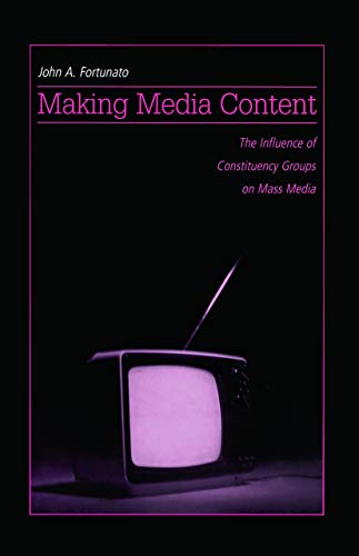 Imagen de archivo de Making Media Content a la venta por Blackwell's