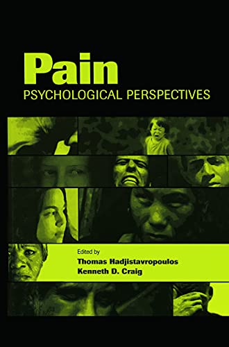 Beispielbild fr Pain: Psychological Perspectives zum Verkauf von Blackwell's