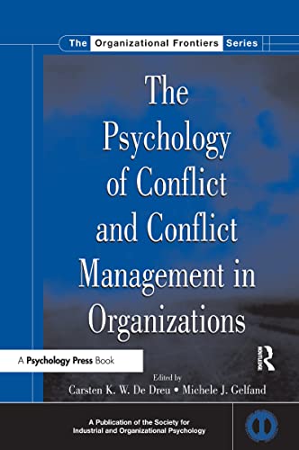 Beispielbild fr The Psychology of Conflict and Conflict Management in Organizations (SIOP Organizational Frontiers Series) zum Verkauf von Chiron Media