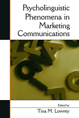 9780415651134: Psycholinguistic Phenomena in Marketing Communications