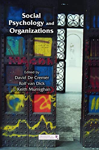 Beispielbild fr Social Psychology and Organizations (Series in Organization and Management) zum Verkauf von Chiron Media