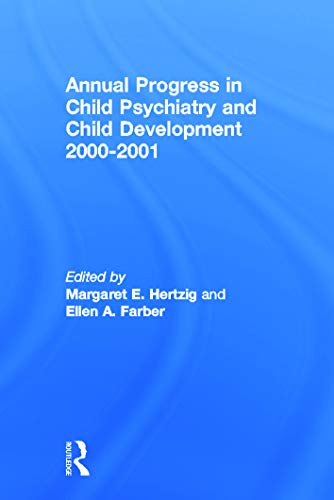 Imagen de archivo de Annual Progress in Child Psychiatry and Child Development 2000-2001 a la venta por Chiron Media