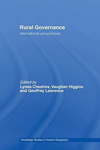 Stock image for Rural Governance: International Perspectives for sale by Blackwell's