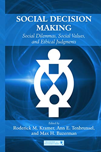 Stock image for Social Decision Making: Social Dilemmas, Social Values, and Ethical Judgments for sale by Chiron Media