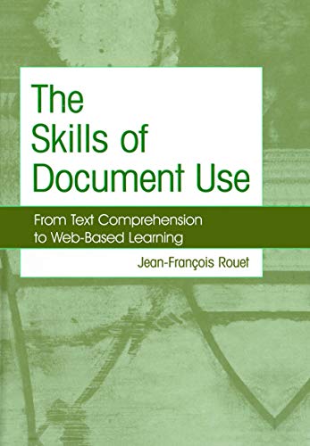 Beispielbild fr The Skills of Document Use zum Verkauf von Blackwell's