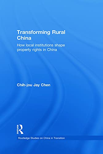 Beispielbild fr Transforming Rural China zum Verkauf von Blackwell's