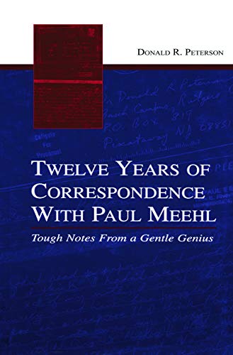 Twelve Years of Correspondence With Paul Meehl (9780415654647) by Peterson, Donald R.