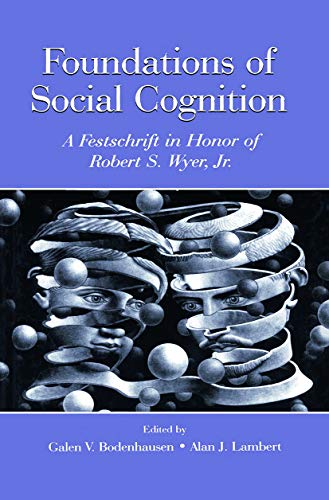 Beispielbild fr Foundations of Social Cognition zum Verkauf von Blackwell's