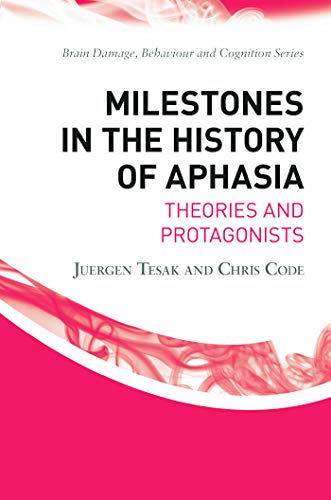 Stock image for Milestones in the History of Aphasia: Theories and Protagonists for sale by Revaluation Books