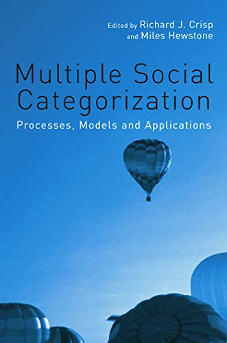 Imagen de archivo de Multiple Social Categorization : Processes, Models and Applications a la venta por Blackwell's