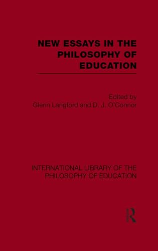 Imagen de archivo de New Essays in the Philosophy of Education a la venta por Anybook.com