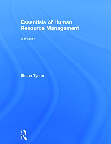 Beispielbild fr Essentials of Human Resource Management zum Verkauf von Chiron Media