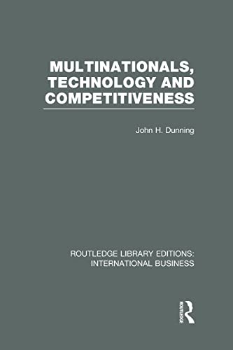 Stock image for Multinationals, Technology & Competitiveness (RLE International Business) (Routledge Library Editions: International Business) for sale by Chiron Media