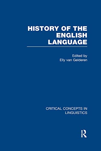 9780415661300: History of the English Language