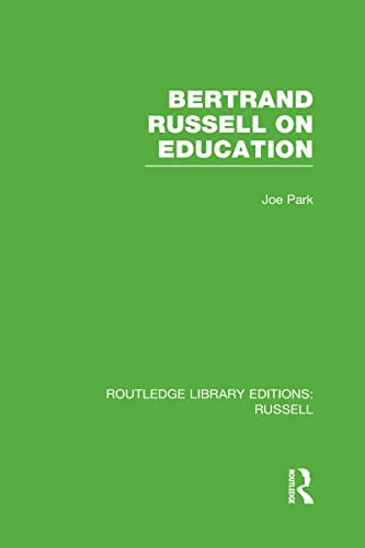 9780415662123: Bertrand Russell On Education (Routledge Library Editions: Russell)