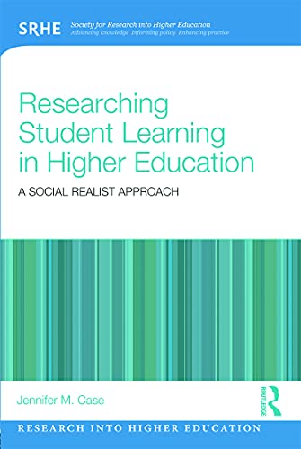 Stock image for Researching Student Learning in Higher Education (Research into Higher Education) for sale by Chiron Media