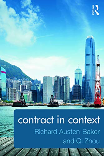 Stock image for Contract in Context for sale by Better World Books: West